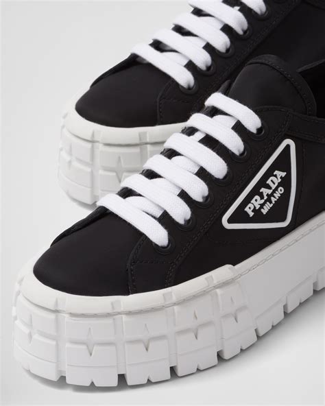 prada gabardine trainers|Prada nylon gabardine sneakers.